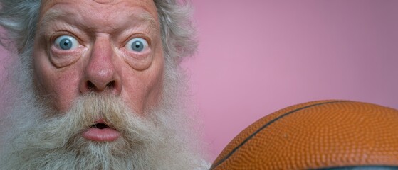 Challenging stereotypes senior athlete surprised with basketball