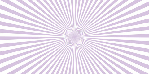 Abstract background with sunburst pattern purple   and white gradient vector ray design. Abstract backgrounds fairground patterns purple Twirl Sunburst Pattern Abstract Background. Ray.	