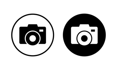 Camera icon vector illustration. photo camera sign and symbol. photography icon.