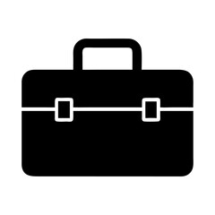Briefcase with a Professional Look on White Background, Business Briefcase, Professional Bag Icon, Office Briefcase Vector