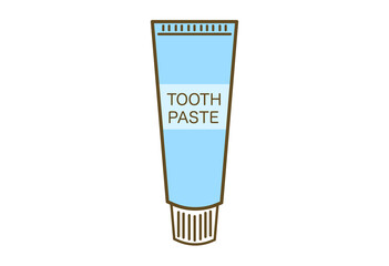 Toothpaste Tube Illustration
