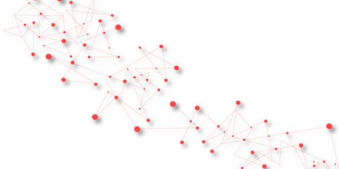 A beautiful Chaotic abstract line seamless pattern .Technology black illustration . Connected lines with dots .graphic background dots with connections for your design, illustration	
