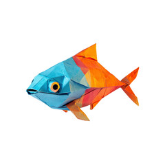 Vibrant Origami Fish A Colorful Paper Creation