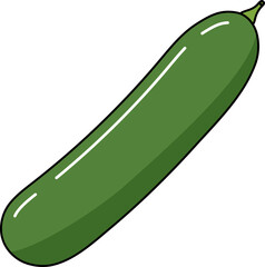 Colorful cucumber vector illustration. Cucumber transparent PNG. Cucumber clip art. Cucumber symbol. Cucumber vector. Vegetable stock images.
