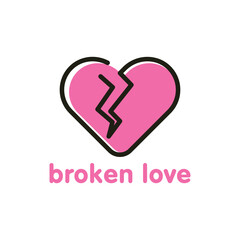 Love logo design template