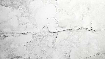 Fototapeta premium Minimalist light gray concrete texture with distinct cracks and marks for modern design applications
