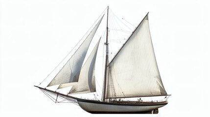 Obraz premium two people, vertical, color image, control, people, sport, illustration, studio shot, adult, high angle view, recreational pursuit, rudder, single object, watercolor painting, white background, adults