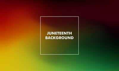 Juneteenth gradient background good for poster, social media, background, wallpaper, banner