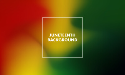 Juneteenth gradient background good for poster, social media, background, wallpaper, banner