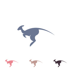 Kangaroo logo design template