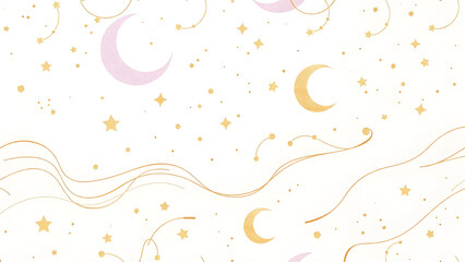  Seamless Abstract Pattern Featuring Contemporary Shapes and Aesthetic Design Elements