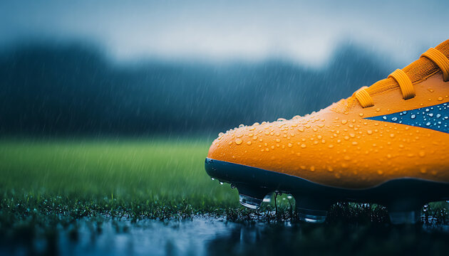 Rainy Day Soccer Cleats.