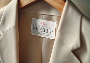 Clothing Label Mockup