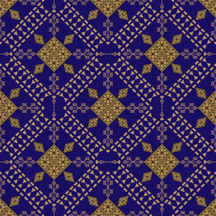 thai style fabric texture geometric ethnic