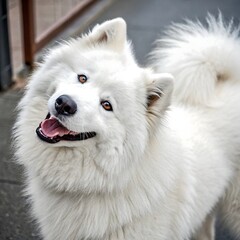 Fototapeta premium Samoyed dog