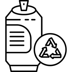 Metal Recycle Icon