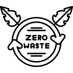 Zero Waste Loop Icon