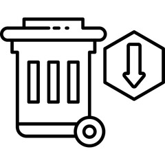 Waste Reduction Icon