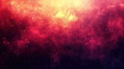 Fototapeta premium Fiery nebula cloudscapes (1)