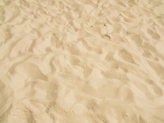 Nature travel background, sand beach close up texture summer desert zen garden coast ocean for vacation, hot summer tropical scene chill Nature, Summer time toga holiday dune pile dry brown heap