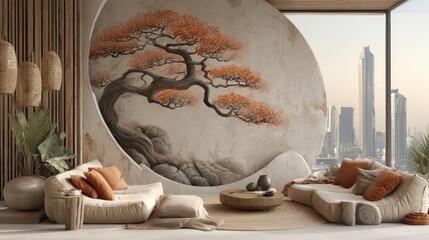 Within a peaceful, inspirational atmosphere, a wellness coach offers expert guidance to a client, enabling them to design a bespoke plan for fitness, relaxation, and overall wellness, enhanced by