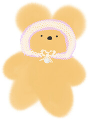 모루 인형 키링
