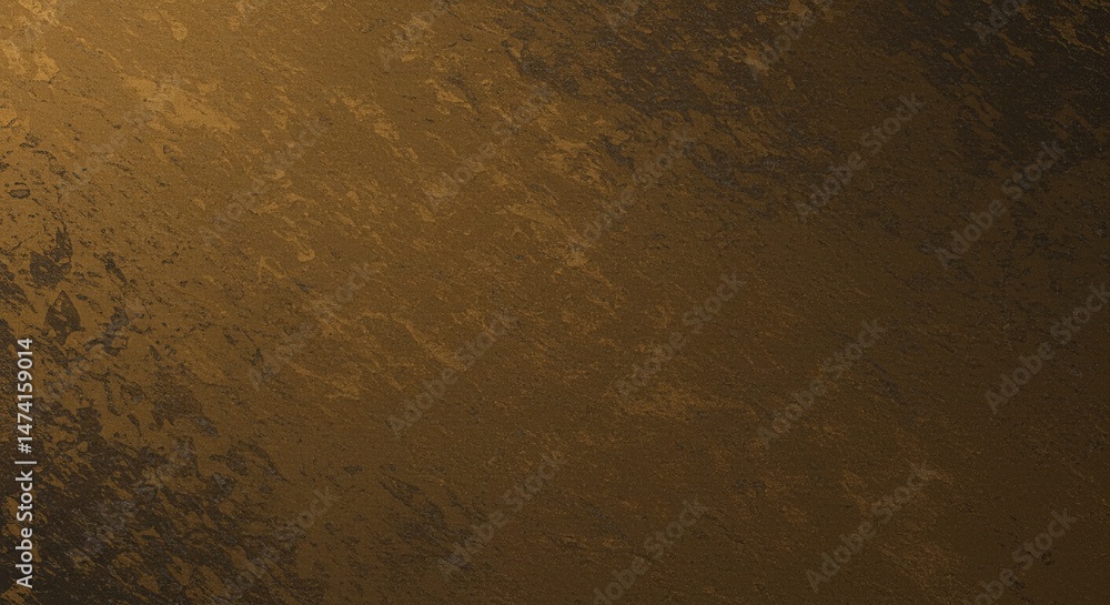 Poster a brown background with a few spots of color