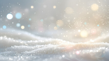 A christmas background with snowflakes