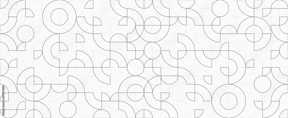 Aufkleber modern abstract texture background with circles lines and dots shapes. circles lines and dots geomet
