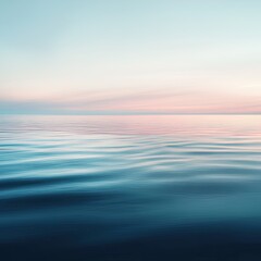 Obraz premium Serene Water Horizon