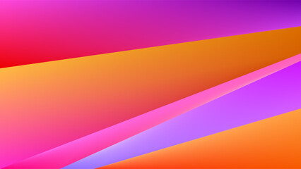 ABSTRACT TRIANGLE BACKGROUND PINK PURPLE ORANGE GRADIENT MESH SMOOTH LIQUID COLORFUL BLURRED DESIGN VECTOR TEMPLATE GOOD FOR MODERN WEBSITE, WALLPAPER, COVER DESIGN 