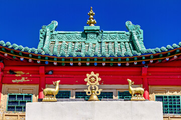 The Tsetserleg Monastery in Mongolia