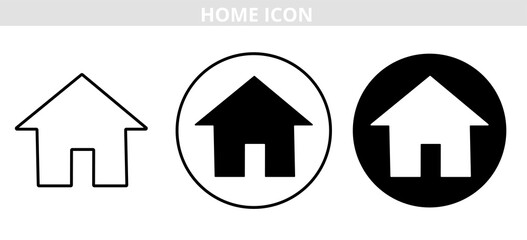 House Icons, Home Line Icons, Home Vector Icons, Black House Symbols, House Icon Set, Flat House Icons, Transparent Background House Icons, Minimal House Icons, Modern Home Icons, Simple Line House Ic