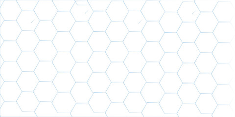 Abstract background of hexagon. White honeycomb with a gradient color. Isometric geometry. Hexagonal 3d vector grid tile and mosaic structure simple style hexagonal graphic concept.