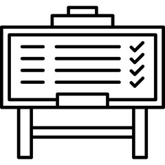 Whiteboard Icon