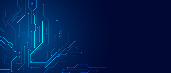 vector futuristic circuit board , Electronic motherboard , Communication and engineering concept , Hi-tech digital technology concept