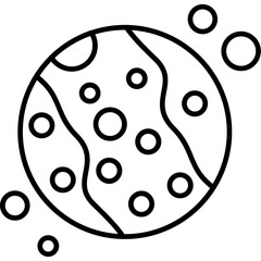 Fototapeta premium Planet Icon