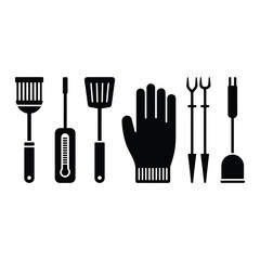 Whimsical Silhouette Vector Illustrations for Kids