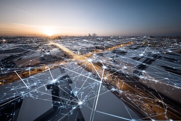 In modern cities, the concept of cloud computing is driven by high speed wireless 5G network technology