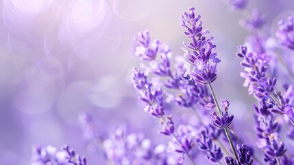 Fototapeta premium Quiet light purple background