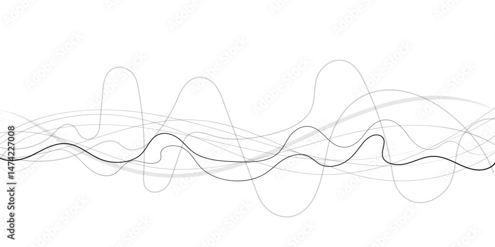 Poster abstract wave lines design background image.this elegant abstract background features a dynamic inte