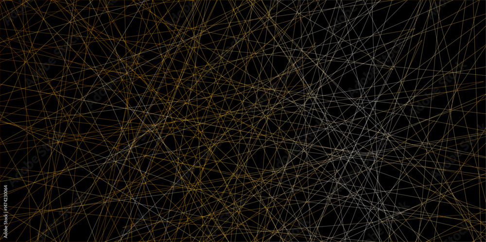 Poster abstract line background. abstract black lines with white background creative and geometric shape wi
