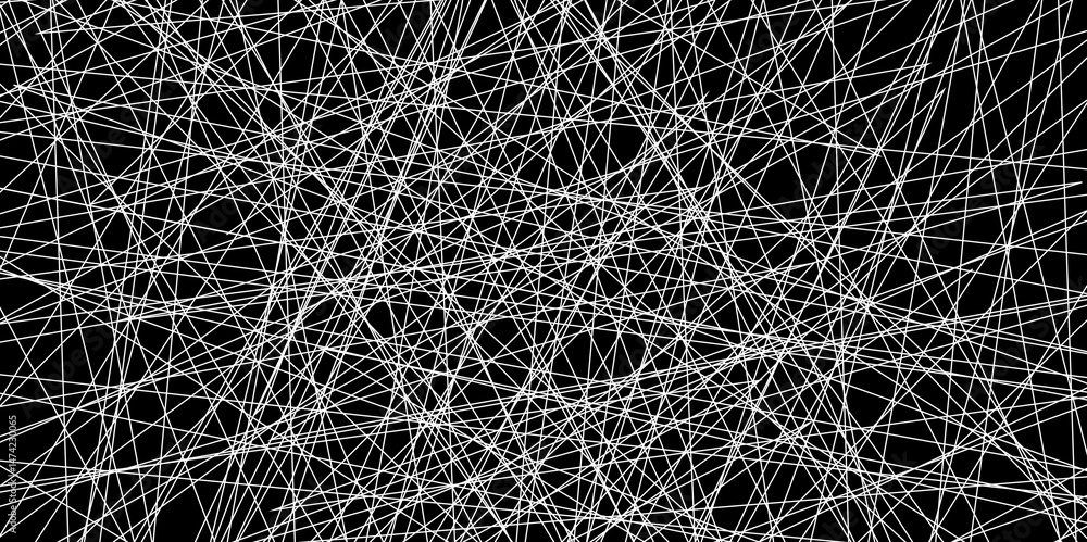 Poster abstract line background. abstract black lines with white background creative and geometric shape wi