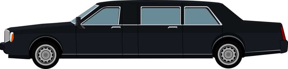 Limousine car , presidential car 