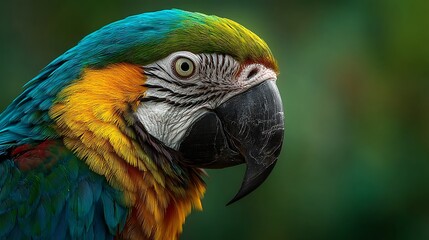 Obraz premium blue and yellow macaw