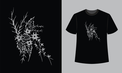 vector illustration t shirt design.t shirt design concept