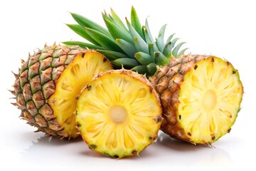 pineapple isolated on white background