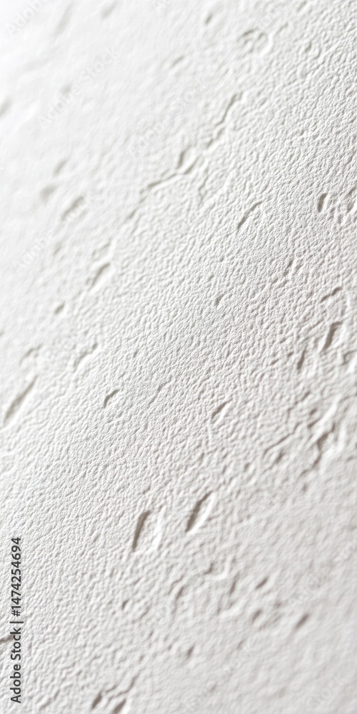 Poster close up of a textured off white surface with subtle indentations