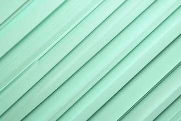 Obraz premium Mint green, diagonal, geometric, smooth, abstract, pattern, lines, 3D, texture