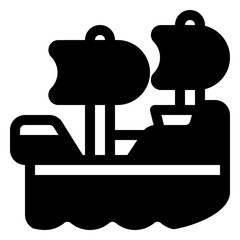 pirate ship icon